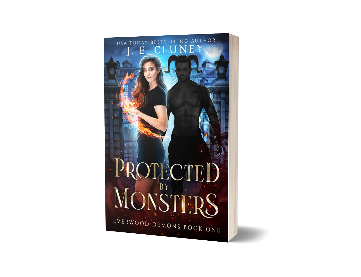 book of monsters and demons Protected by Monsters (Everwood Demons: Book 1) – J.E. Cluney